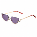 Dam Solglasögon med kantlösa glas och raka bågar-Glasses for women-Fjallbarn