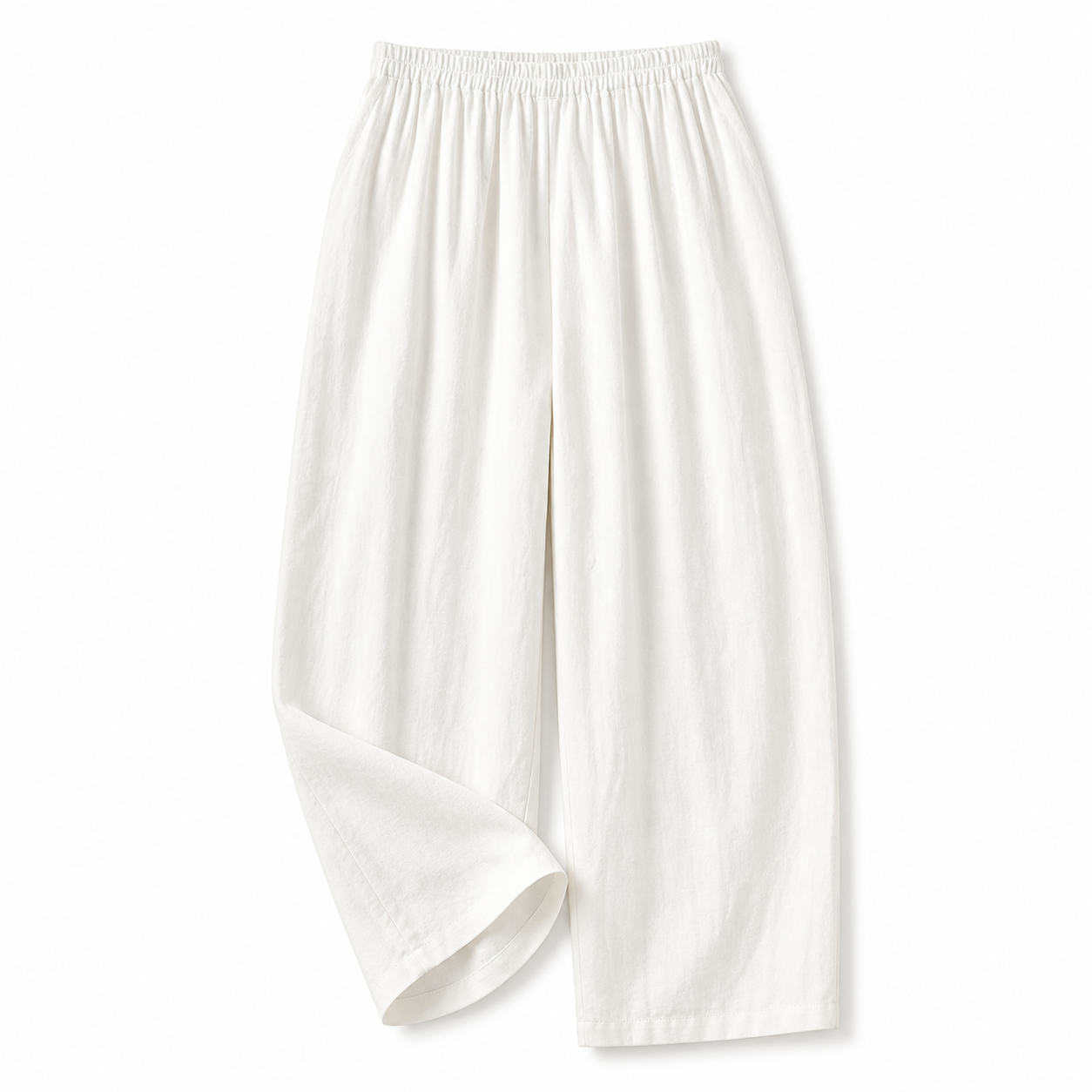 Dambyxor med elastisk midja och raka ben i full längd-Pant for women-Fjallbarn