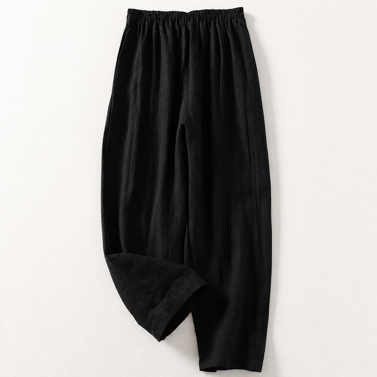 Dambyxor med elastisk midja och raka ben i full längd-Pant for women-Fjallbarn