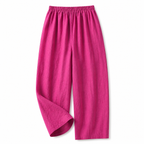 Dambyxor med elastisk midja och raka ben i full längd-Pant for women-Fjallbarn