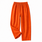 Dambyxor med elastisk midja och raka ben i full längd-Pant for women-Fjallbarn