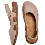 Damernas sandaler med stängd tå och justerbar hälrem-Footwear for women-Fjallbarn
