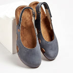 Damernas sandaler med stängd tå och justerbar hälrem-Footwear for women-Fjallbarn