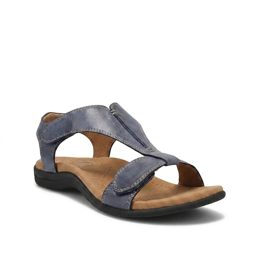 Damsandaler med T-remsdesign och justerbara remmar-Footwear for women-Fjallbarn