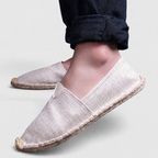 Damskor i Espadrillstil utan Knäppning med Flätad Sulkant-Dress shoes for men-Fjallbarn