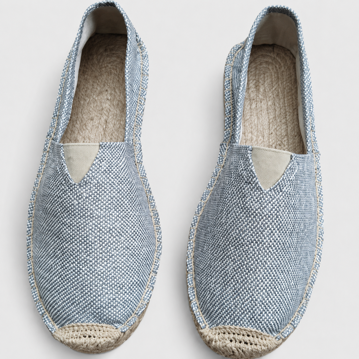 Damskor i Espadrillstil utan Knäppning med Flätad Sulkant-Dress shoes for men-Fjallbarn