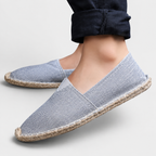 Damskor i Espadrillstil utan Knäppning med Flätad Sulkant-Dress shoes for men-Fjallbarn