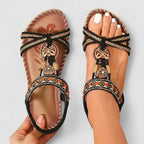 Dekorerade T-remssandaler för dam-Footwear for women-Fjallbarn