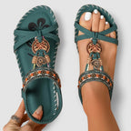 Dekorerade T-remssandaler för dam-Footwear for women-Fjallbarn