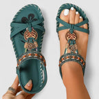 Dekorerade T-remssandaler för dam-Footwear for women-Fjallbarn