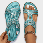 Dekorerade T-remssandaler för dam-Footwear for women-Fjallbarn