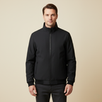 Fodrad bomberjacka med ståkrage för herr-Jackets for men-Fjallbarn