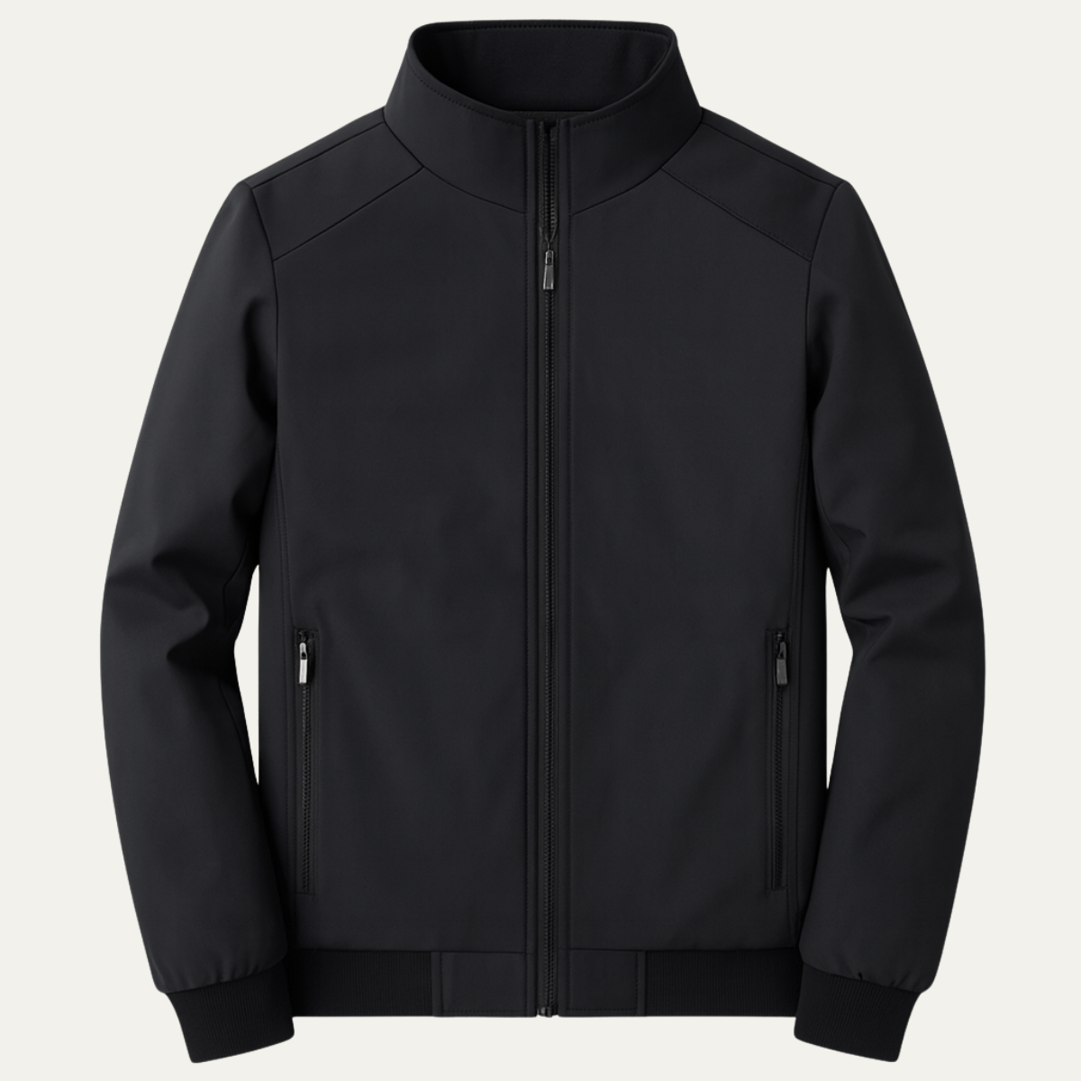 Fodrad bomberjacka med ståkrage för herr-Jackets for men-Fjallbarn