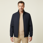 Fodrad bomberjacka med ståkrage för herr-Jackets for men-Fjallbarn