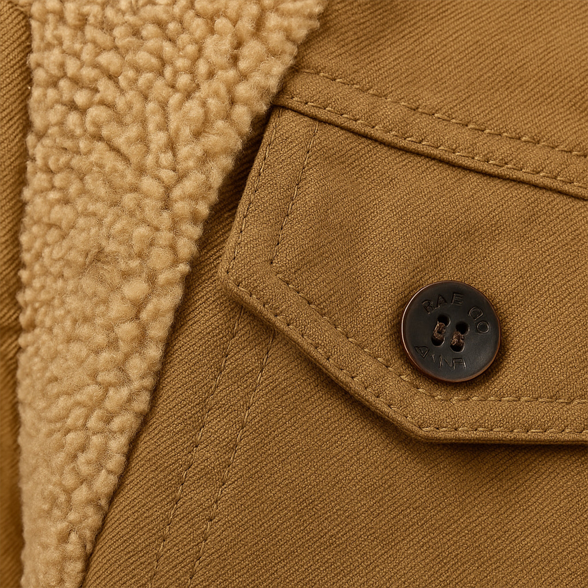 Fodrad utility-jacka med knappar för herrar-Jackets for men-Fjallbarn