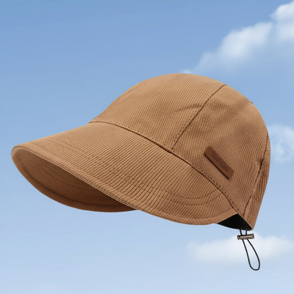 Hatt för damer med justerbar baksida och böjd skärm-Accessories for Women-Fjallbarn