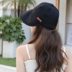 Hatt för damer med justerbar baksida och böjd skärm-Accessories for Women-Fjallbarn