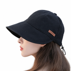 Hatt för damer med justerbar baksida och böjd skärm-Accessories for Women-Fjallbarn