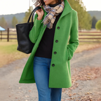 Heritage-kappa för dam med knäppning-Coats for Women-Fjallbarn