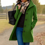 Heritage-kappa för dam med knäppning-Coats for Women-Fjallbarn
