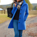 Heritage-kappa för dam med knäppning-Coats for Women-Fjallbarn