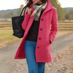 Heritage-kappa för dam med knäppning-Coats for Women-Fjallbarn