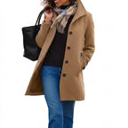 Heritage-kappa för dam med knäppning-Coats for Women-Fjallbarn