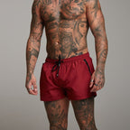 Herr badbyxor med elastisk midja och dragsko-Swimwear for men-Fjallbarn