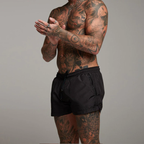 Herr badbyxor med elastisk midja och dragsko-Swimwear for men-Fjallbarn