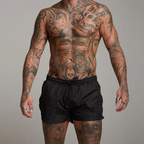 Herr badbyxor med elastisk midja och dragsko-Swimwear for men-Fjallbarn