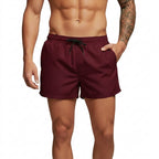 Herr badbyxor med elastisk midja och dragsko-Swimwear for men-Fjallbarn