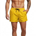 Herr badbyxor med elastisk midja och dragsko-Swimwear for men-Fjallbarn