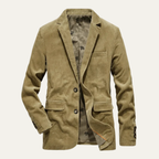 Herr kavaj i manchester med slag och knappstängning-Blazer for men-Fjallbarn