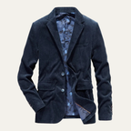 Herr kavaj i manchester med slag och knappstängning-Blazer for men-Fjallbarn