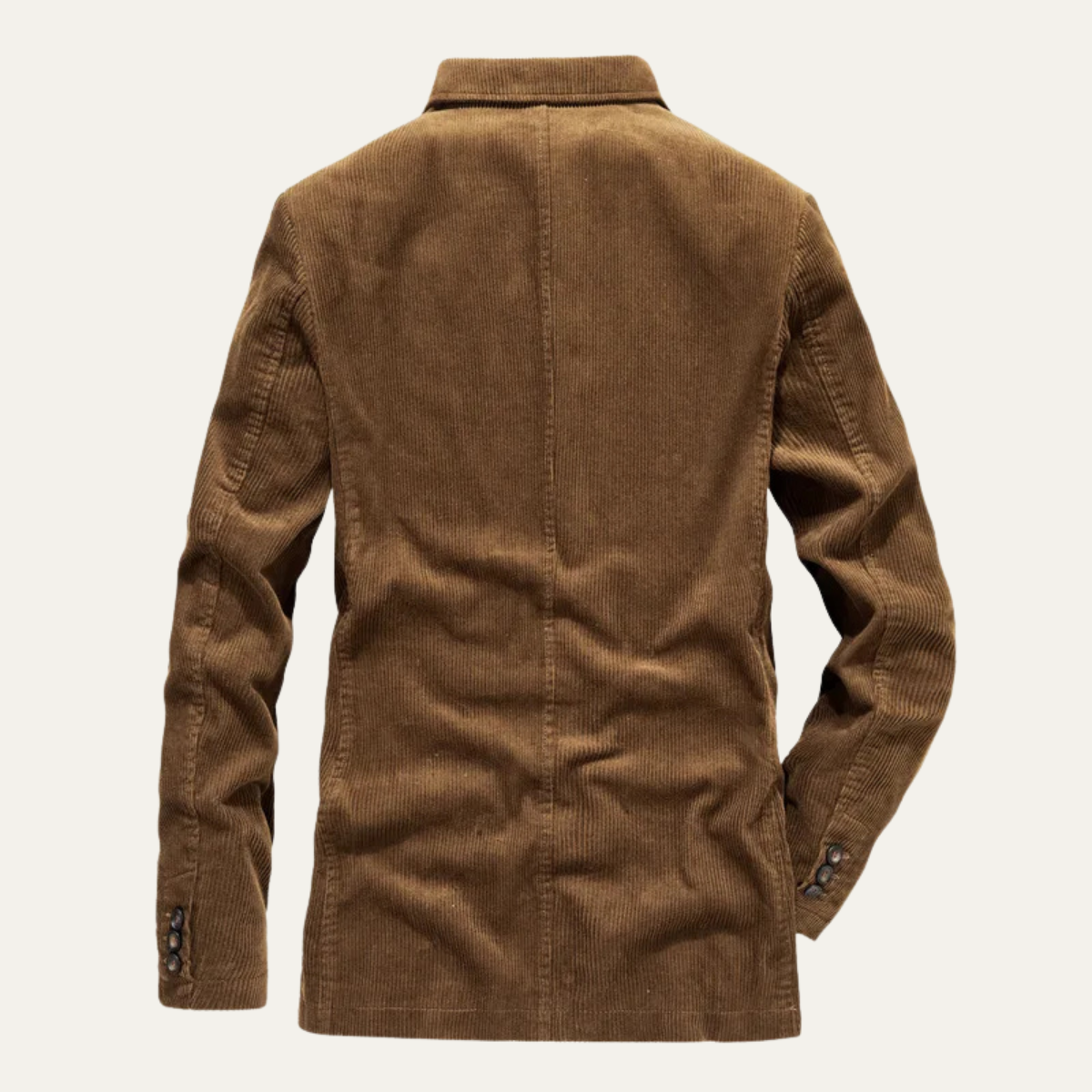 Herr kavaj i manchester med slag och knappstängning-Blazer for men-Fjallbarn
