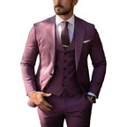 Herr kostymset med kavaj, väst och byxor-suits for men-Fjallbarn