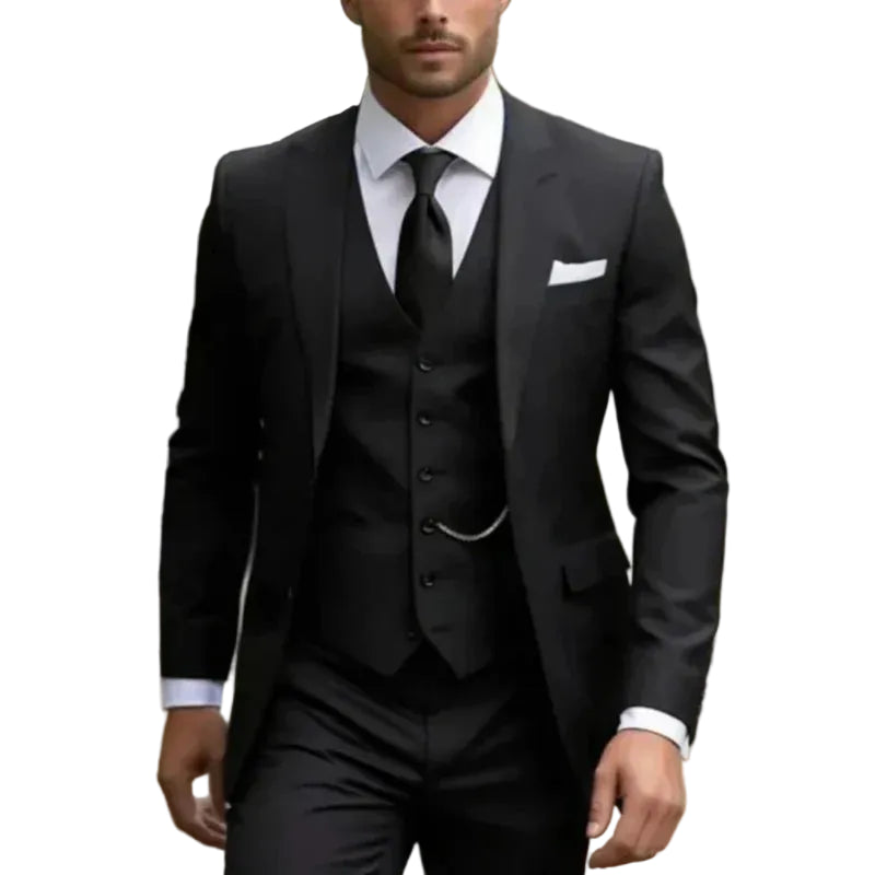 Herr kostymset med kavaj, väst och byxor-suits for men-Fjallbarn