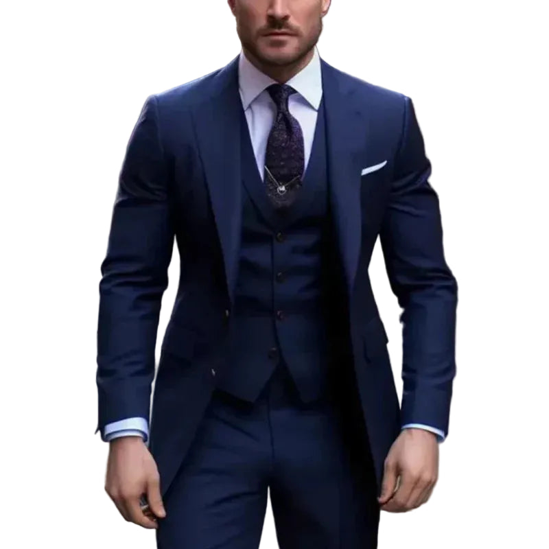 Herr kostymset med kavaj, väst och byxor-suits for men-Fjallbarn