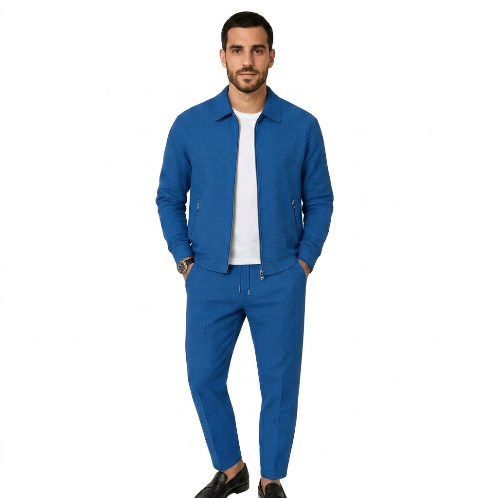 Herr Loungewear-set med jacka och byxor-sets for Men-Fjallbarn
