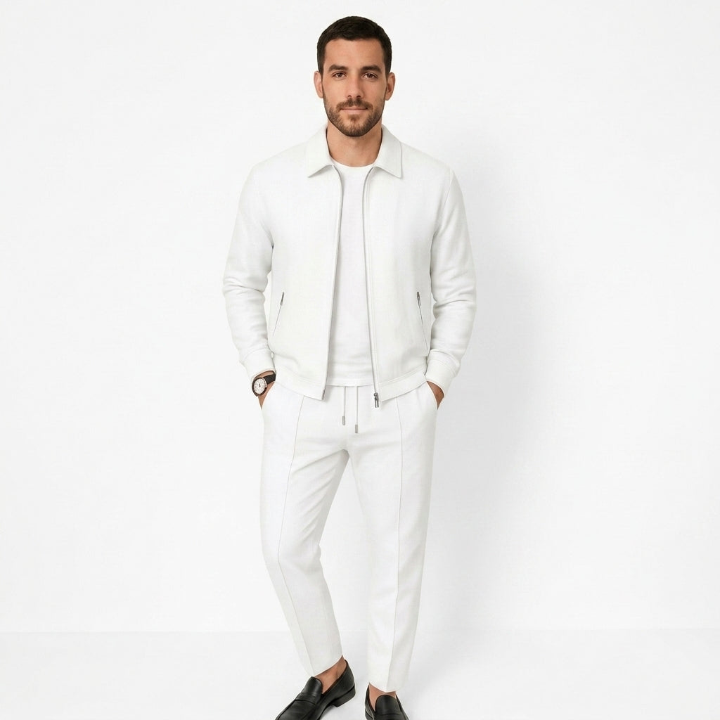 Herr Loungewear-set med jacka och byxor-sets for Men-Fjallbarn