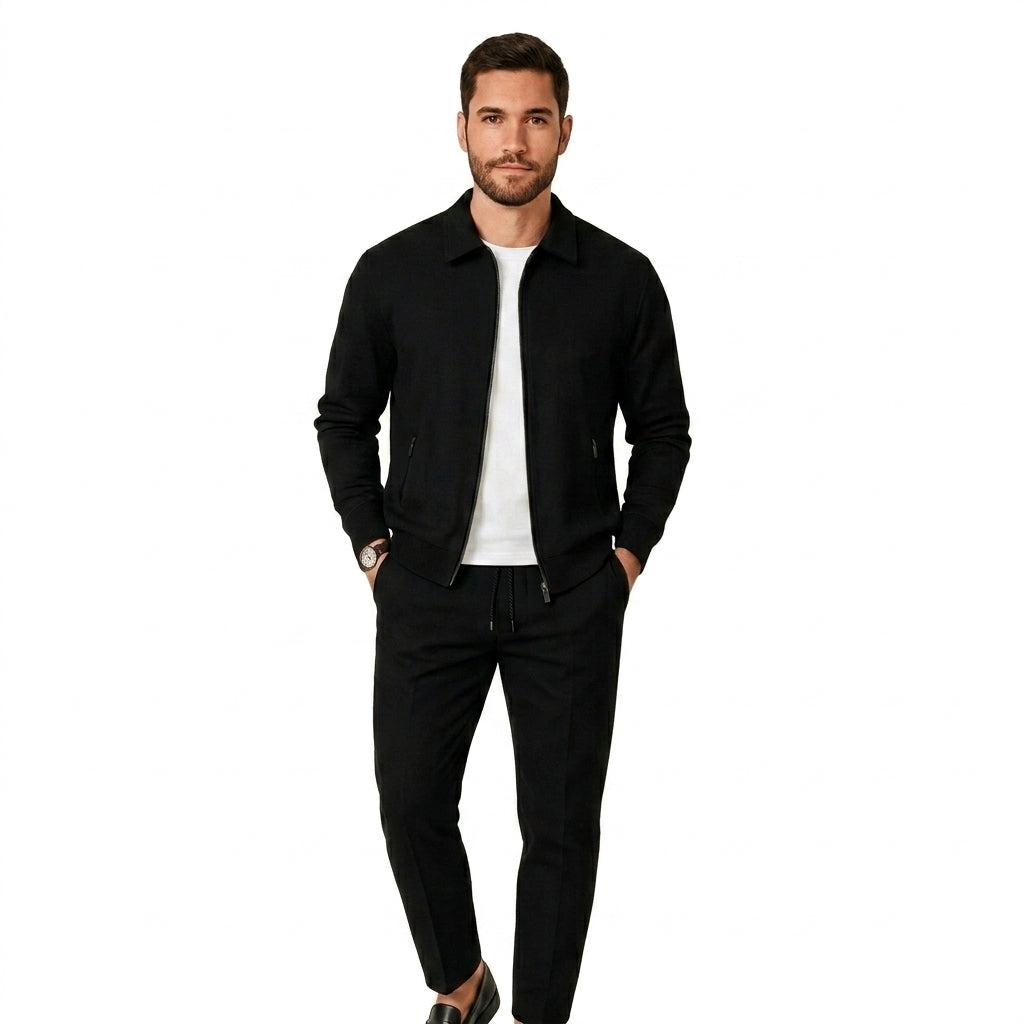 Herr Loungewear-set med jacka och byxor-sets for Men-Fjallbarn