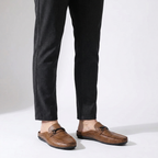 Herr-mules med metalldetalj-Footwear for men-Fjallbarn