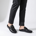 Herr-mules med metalldetalj-Footwear for men-Fjallbarn