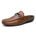 Herr-mules med metalldetalj-Footwear for men-Fjallbarn