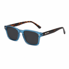 Herr Rektangulära kantlösa solglasögon med raka skalmar-Glasses for men-Fjallbarn