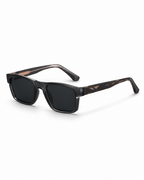 Herr Rektangulära kantlösa solglasögon med raka skalmar-Glasses for men-Fjallbarn