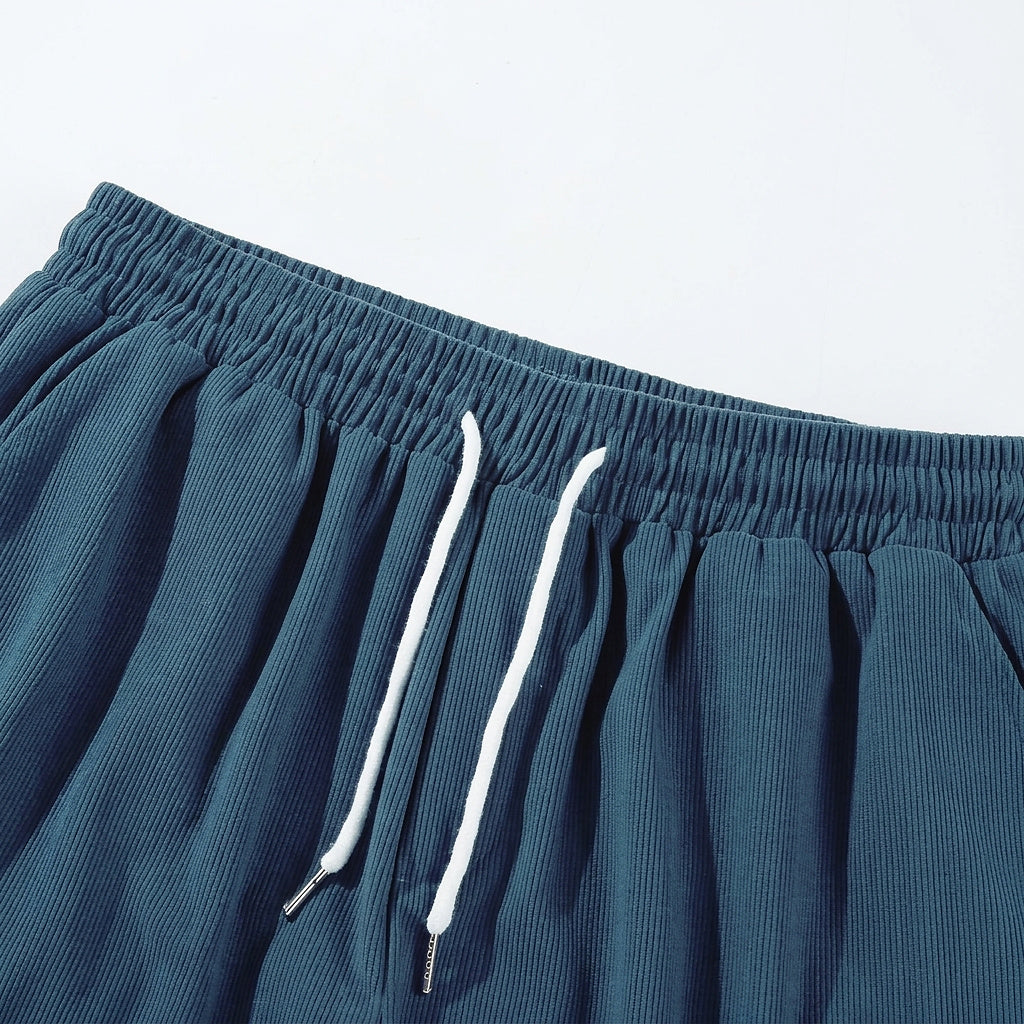 Herr shorts med dragsko och utanpåliggande etikett-Shorts for men-Fjallbarn