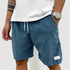 Herr shorts med dragsko och utanpåliggande etikett-Shorts for men-Fjallbarn