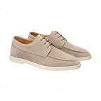 Herr snörskor med moc-toe-söm och kontrasterande sula-Footwear for men-Fjallbarn