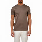 Herr t-shirt med rund halsringning och korta ärmar-T-shirt for men-Fjallbarn